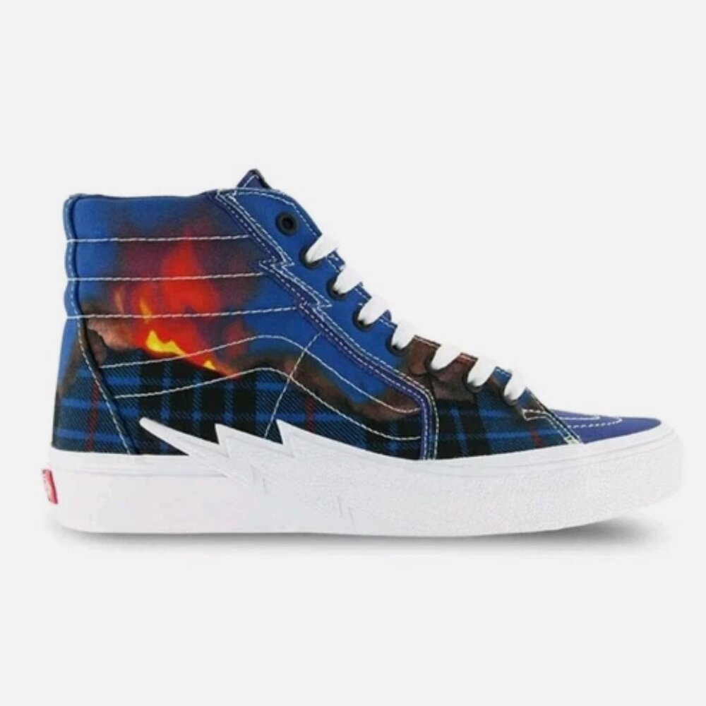 VANS Sk8-Hi BOLT Big Reveal Shoes CLASSIC NAVY Sz US 11.5 Men/ 13 Women